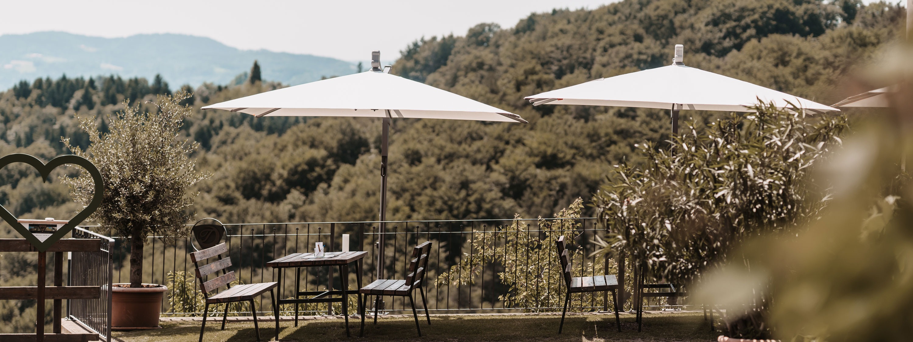 Terrasse herbst